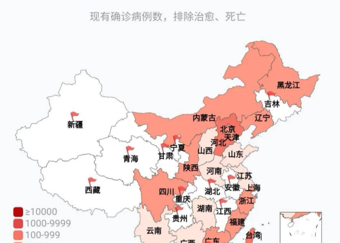 疫情最新数据消息中国地图，疫情最新数据消息地图的颜色