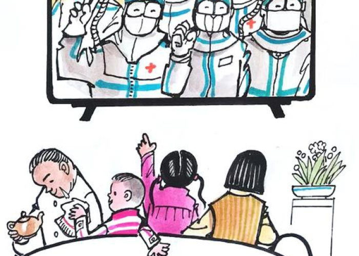 关于疫情的漫画，关于疫情的漫画作品