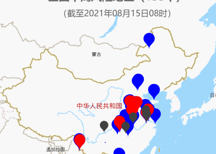 疫情地图颜色与疫情级别有关吗，疫情地图黄色什么意思