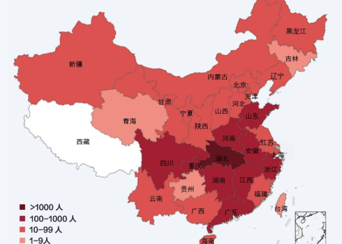 疫情最新数据统计全国地图，疫情最新情况 全国地图