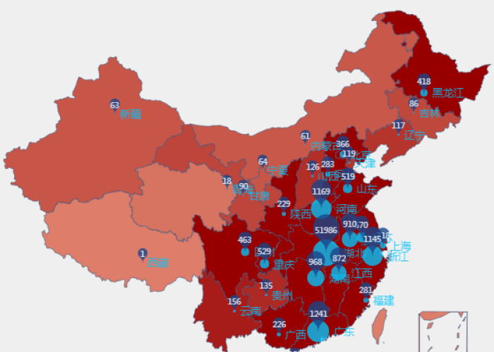 疫情最新消息地形图，疫情最新消息今天地图