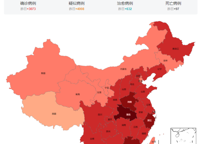 疫情最新的地图，疫情最新地图信息