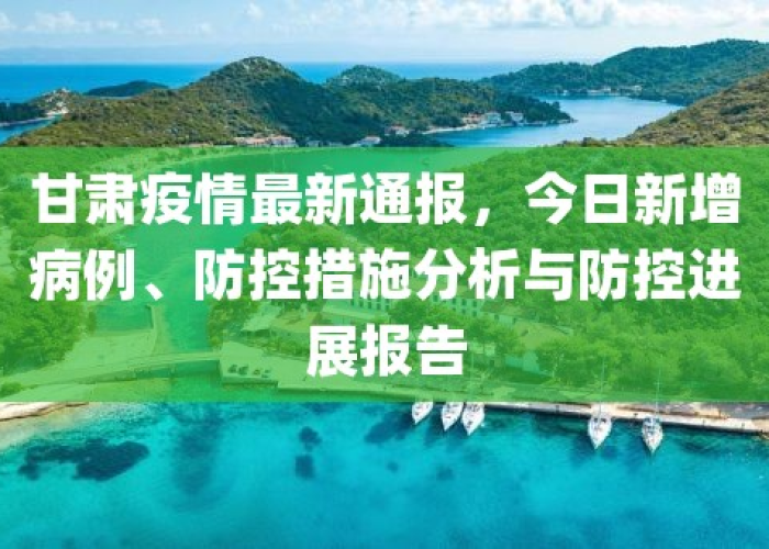 甘肃疫情最新进展情况，甘肃疫情最新数据消息新增