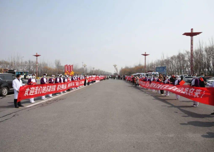 石家庄疫情结束，石家庄疫情结束公园我爱你中国