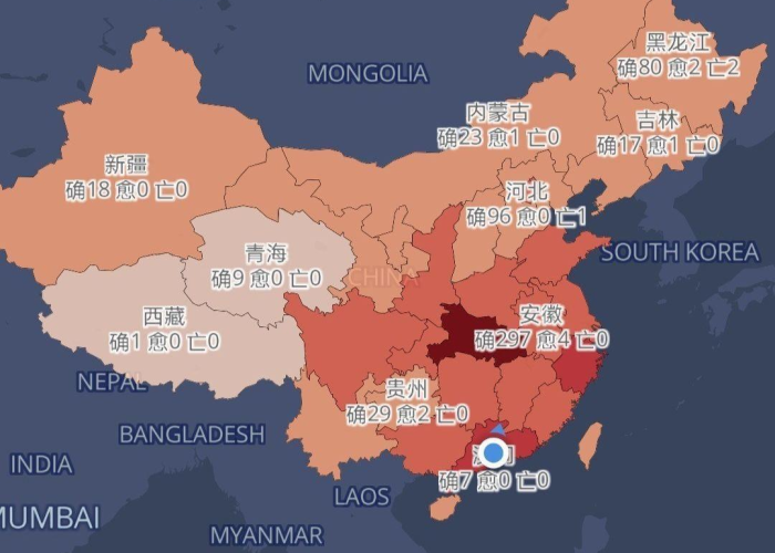 疫情最新数据消息地图查询深圳，疫情地图 深圳