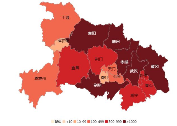疫情最新数据消息分布图，疫情最新数据消息实时动态